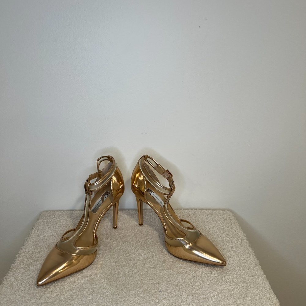 INC | Kaeley T-Strap Pumps | Rose Gold - Picture 6 of 7